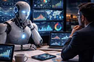 A IA pode atuar como conselheira estratégica, mas também representar risco silencioso sem governança adequada. Andre de Barros Faria destaca o equilíbrio entre inovação e responsabilidade.